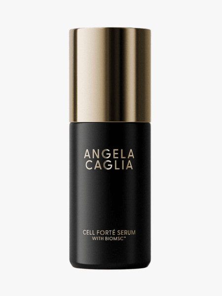 Angela Caglia Cell Forté Serum on a grey background